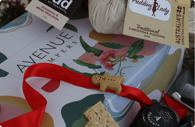 Corporate hampers for staff & clients