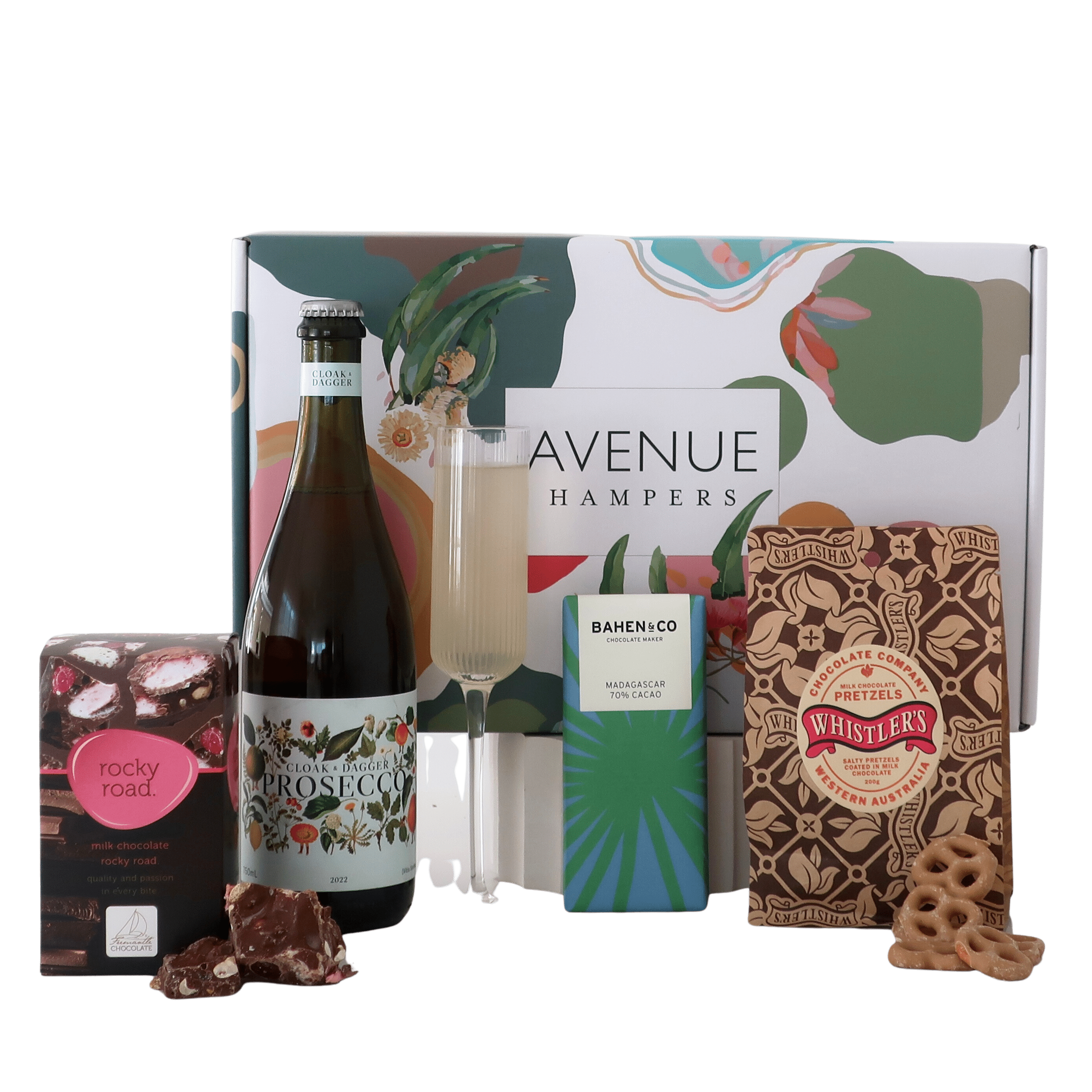 Champagne and Chocolates Gift Hamper & Gift Baskets Same Day Delivery Perth