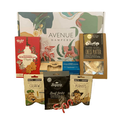 Christmas Gourmet Snack & Nibbles Hamper – Savoury Gift Box