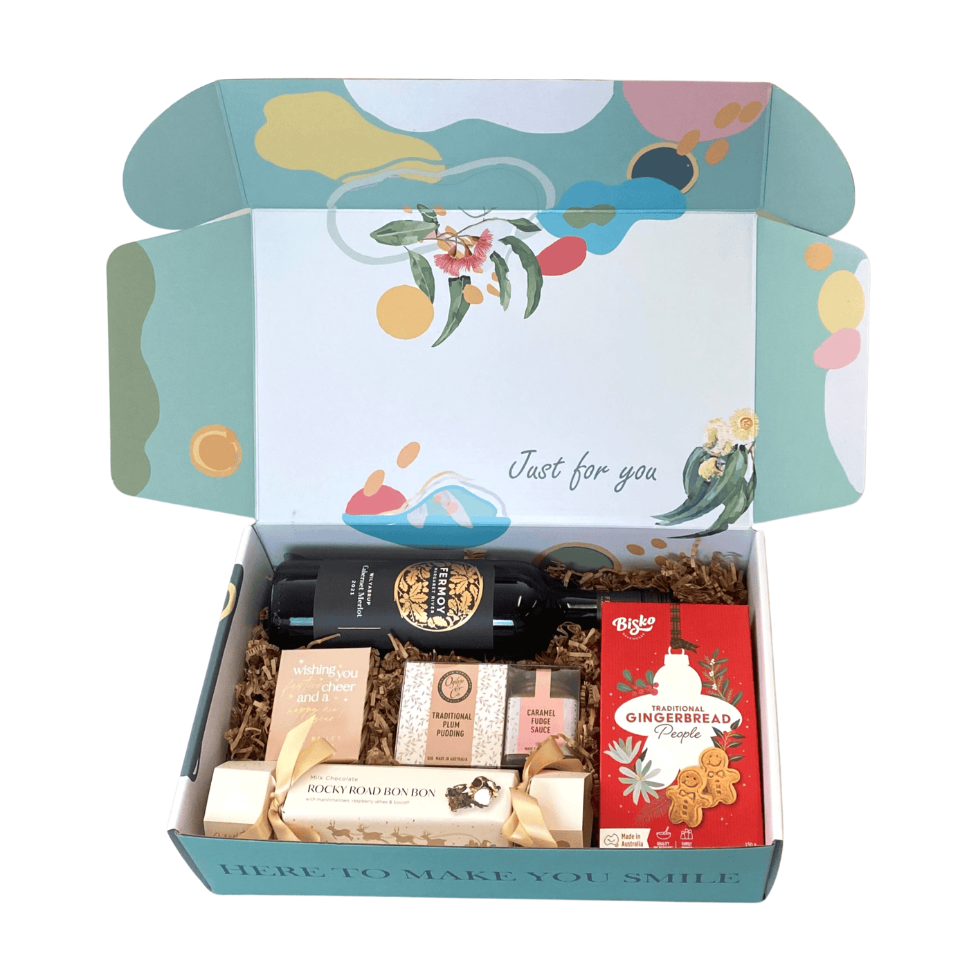Festive Treats & Wine Christmas Hamper
