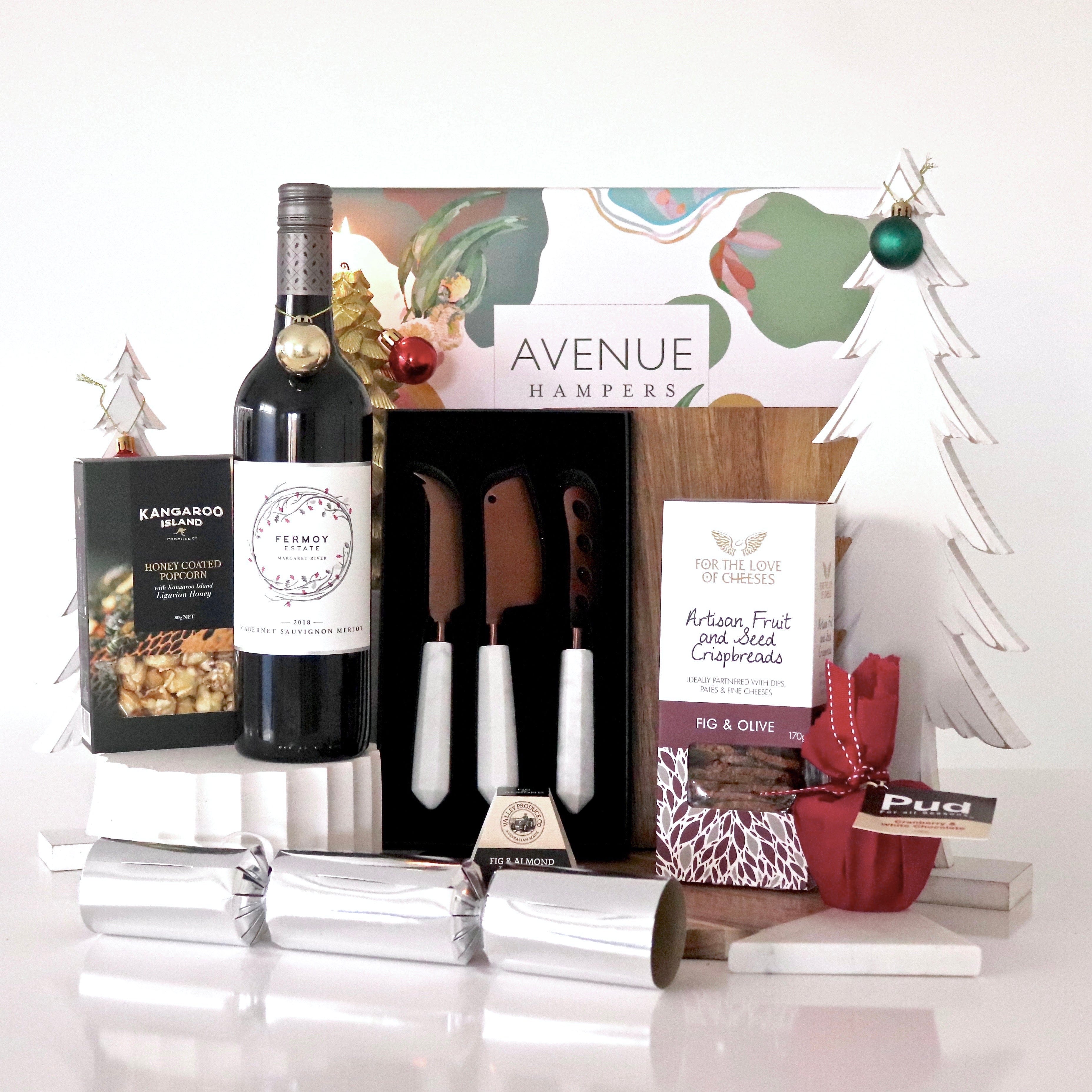 Just Add Cheese Christmas Hamper & Gift Baskets Same Day Delivery Perth