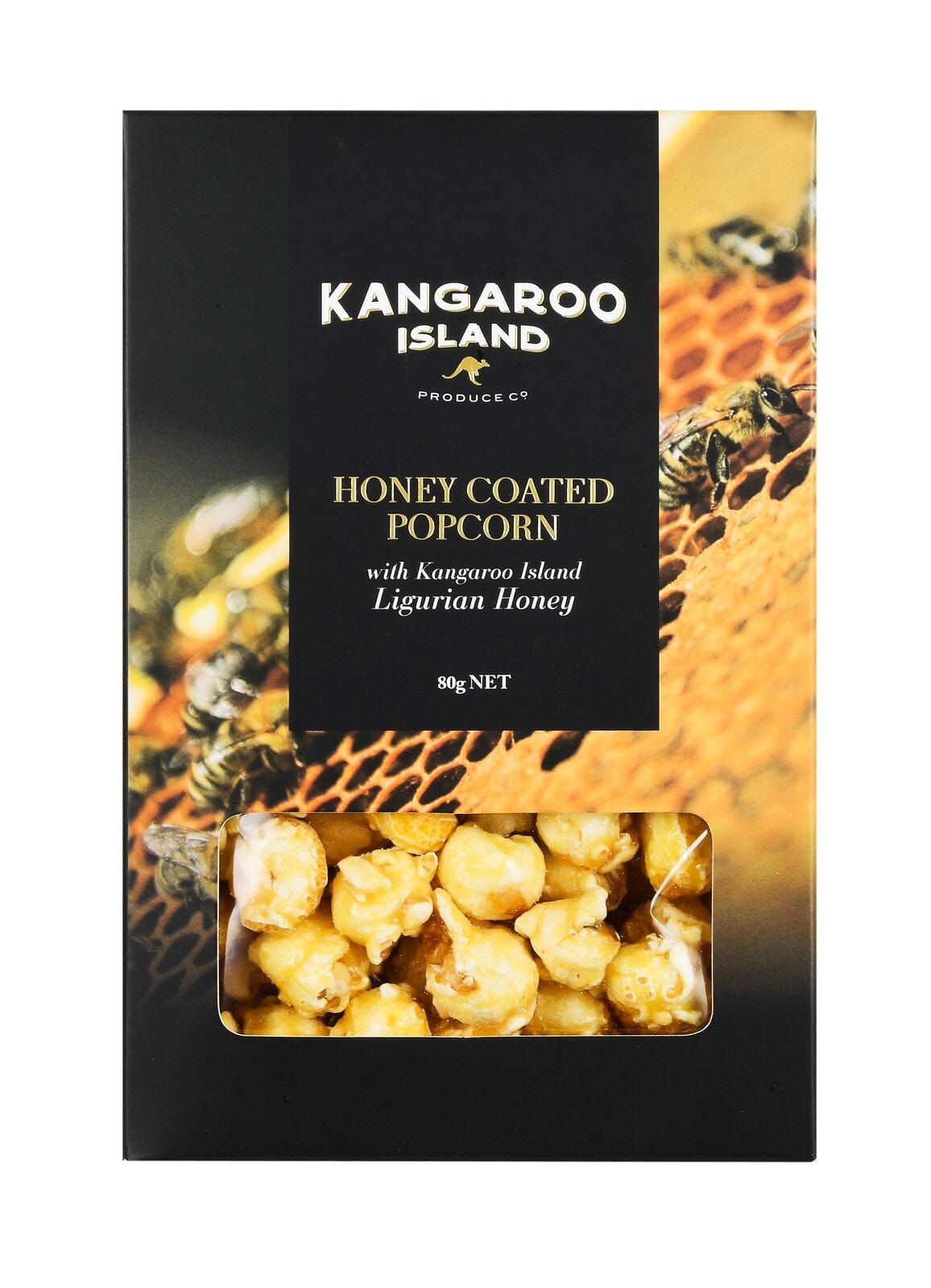 Kangaroo Island Honey Coated Popcorn 80g
