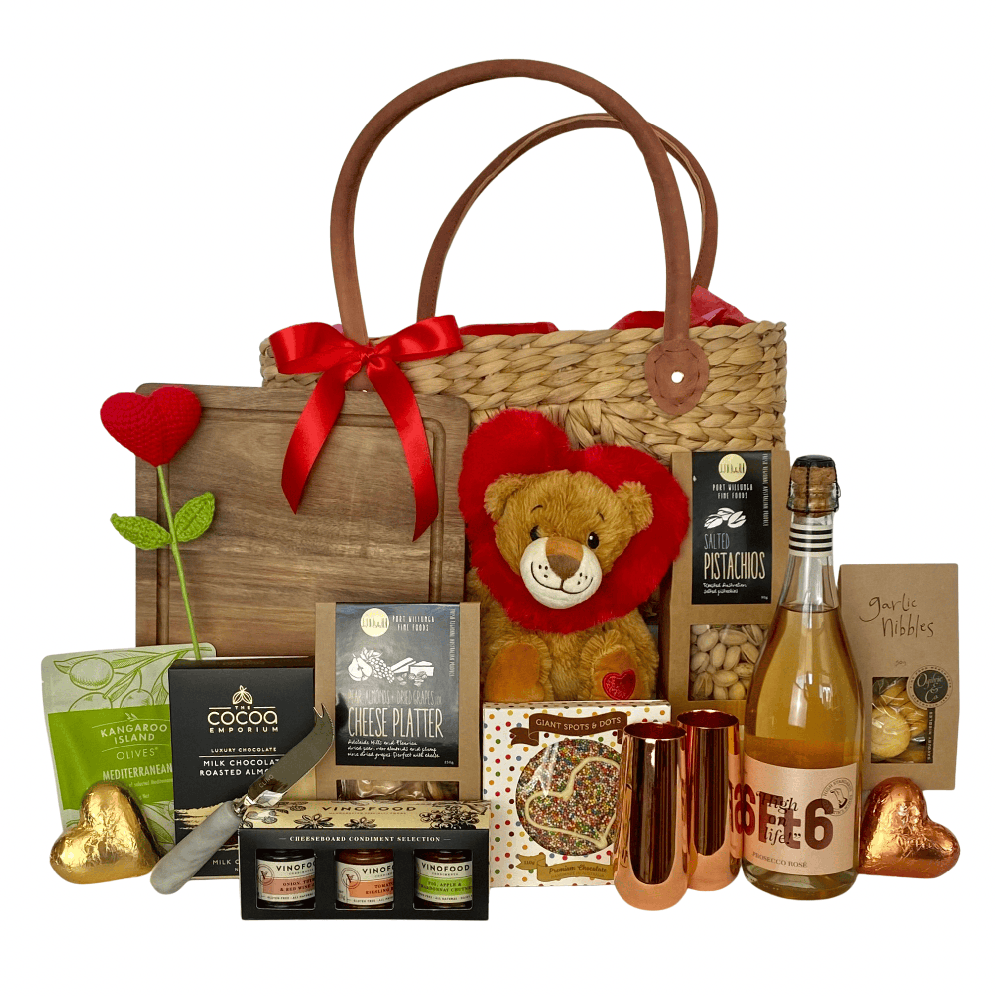 Love in Bloom Picnic Basket & Gift Baskets | Same Day Delivery Perth
