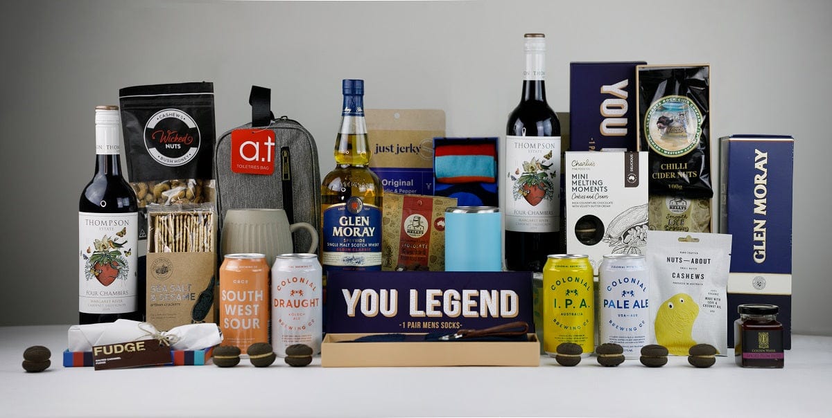 Hampers for Him & Gift Baskets Same Day Delivery Perth