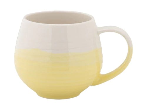 Snug Mug - dip dyed yellow