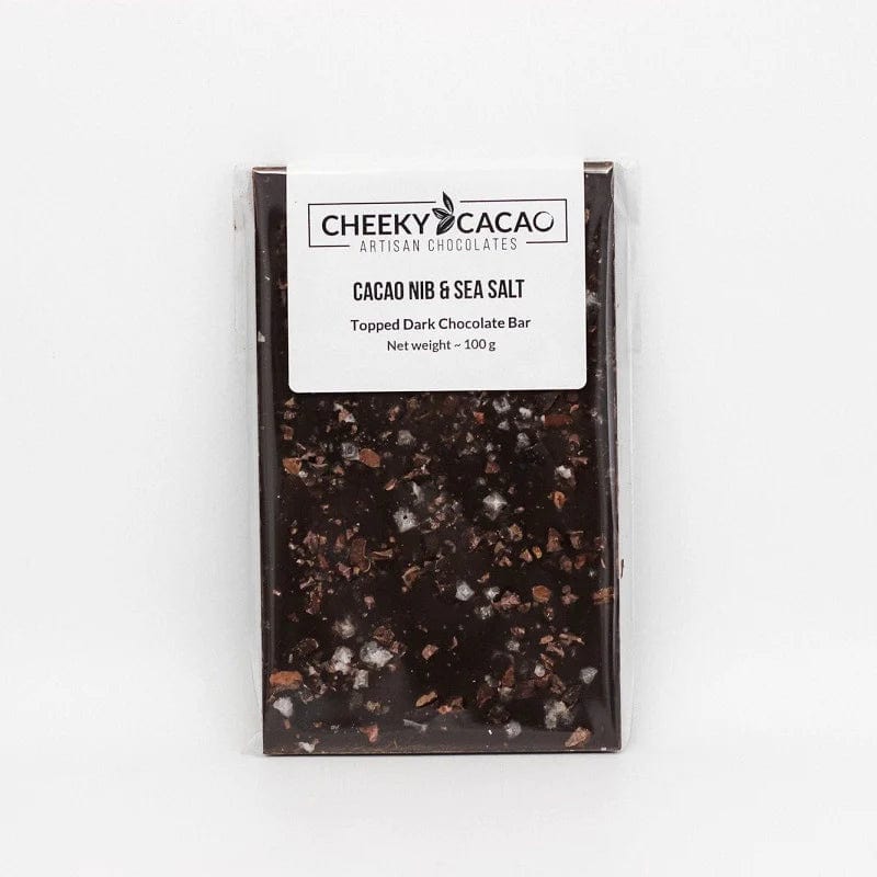 The Cheeky Project Cacao Nib and Sea Salt 95g