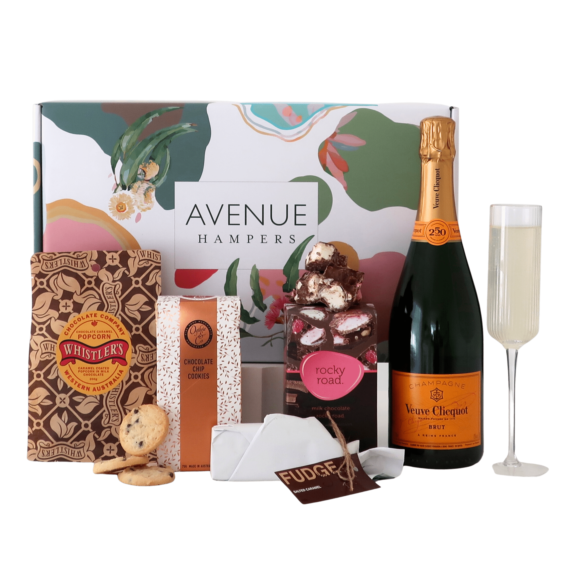 Veuve & Chocolate Champagne Gift Hamper & Gift Baskets Same Day