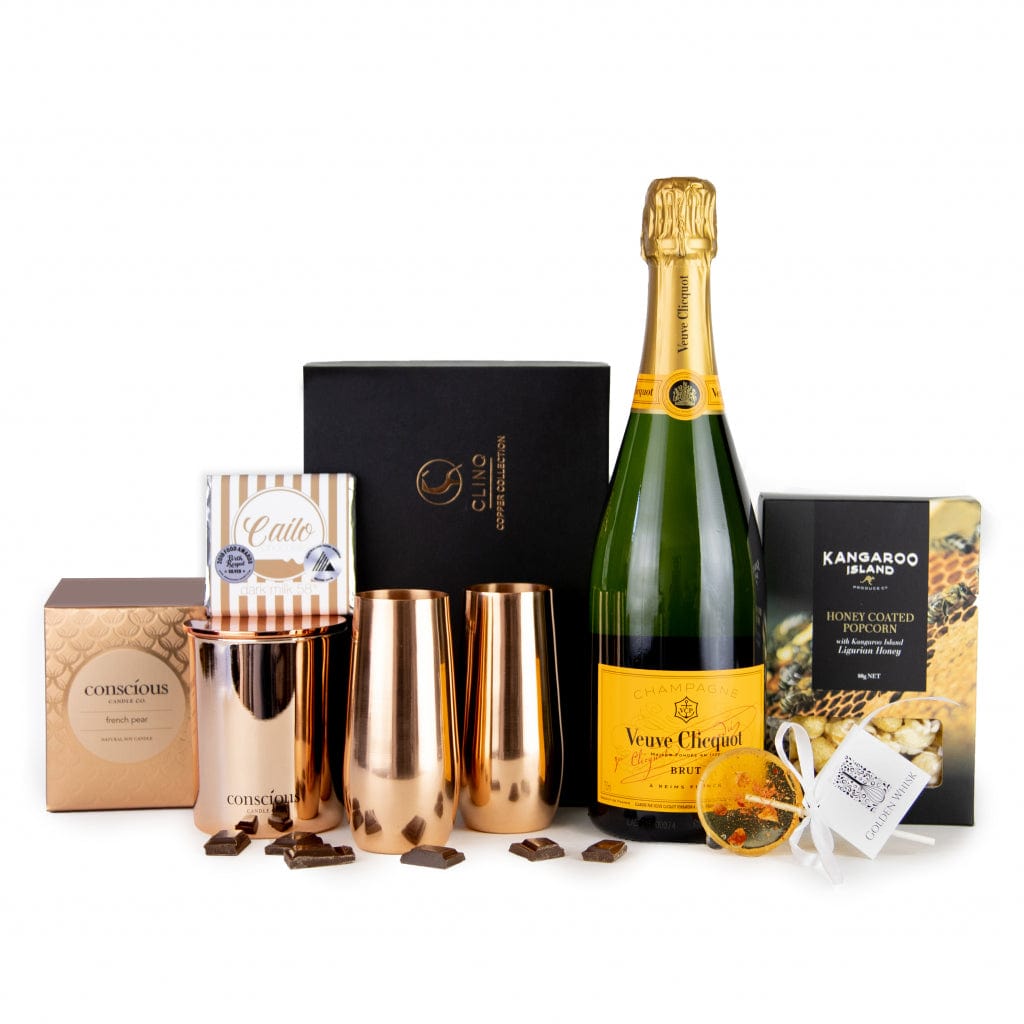 Veuve Gold Champagne Gift Hamper & Gift Baskets | Same Day Delivery Perth